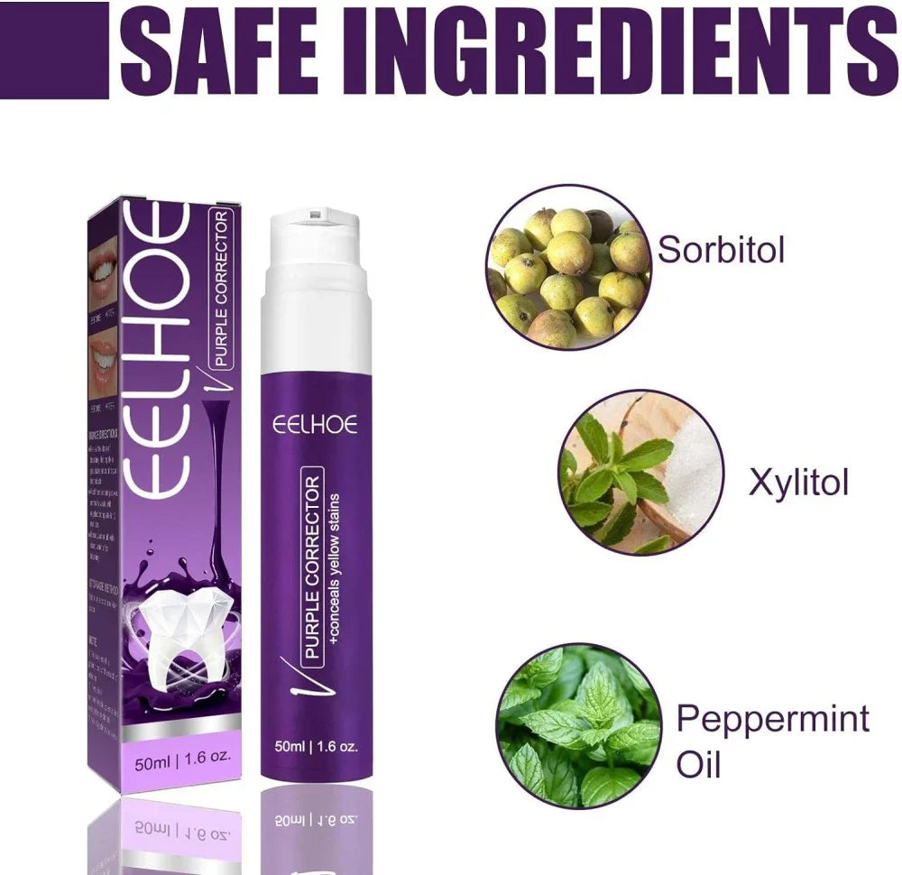 Eelhoe Purple Whithening Tooth Paste